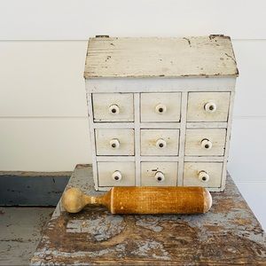 ♥️ Antique ♥️ Old Wood Kitchen Masher